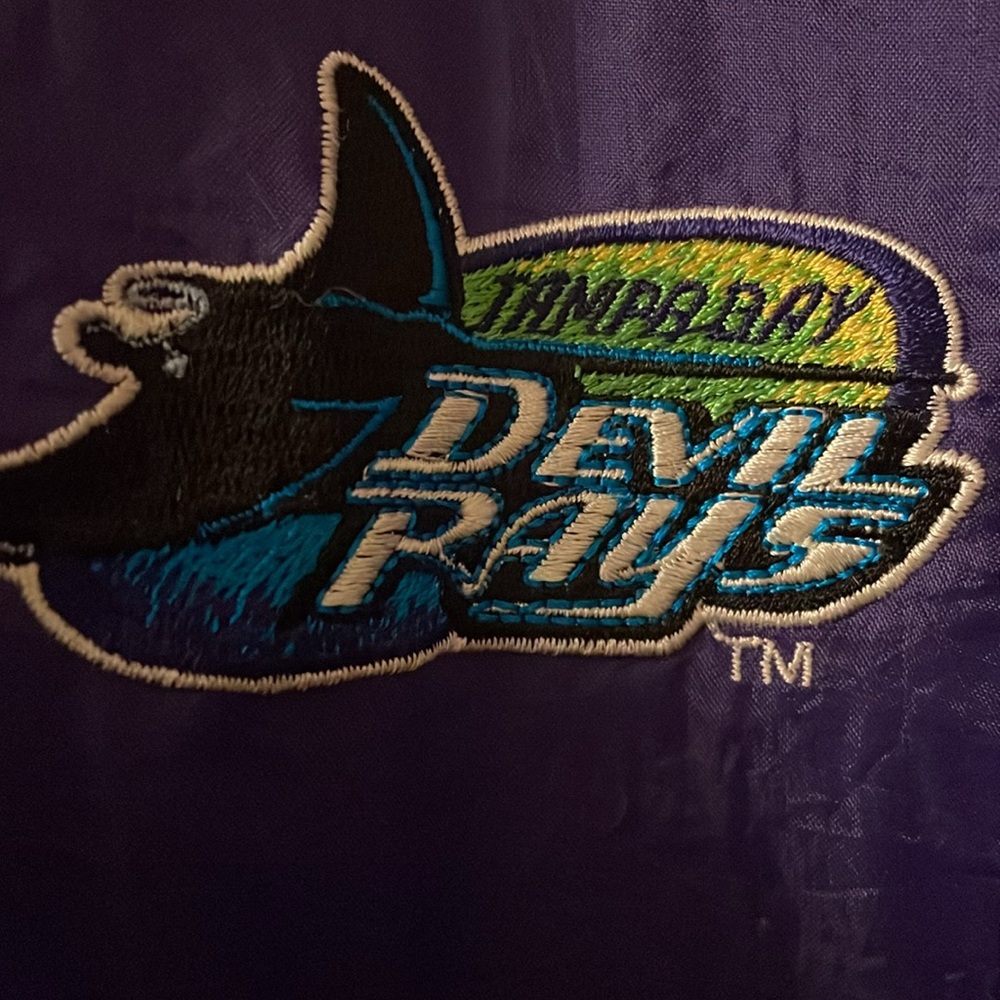 Vintage Tampa Rays wind breaker